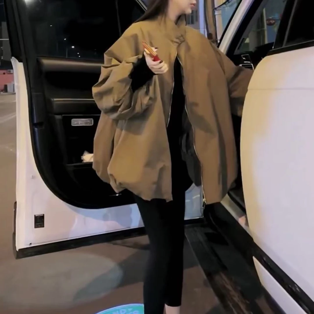 2025春季新款时尚显瘦气质女士网红洋气外套百搭款D7723