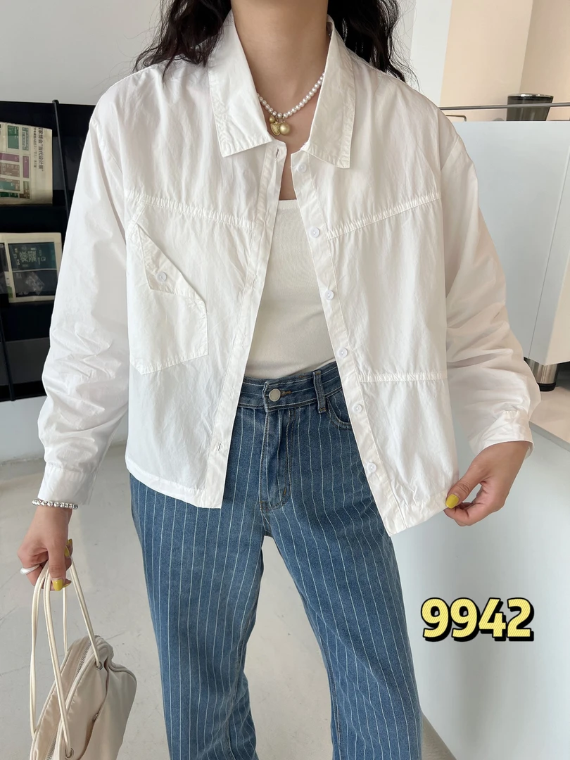9942高品质常规款百搭休闲衬衫