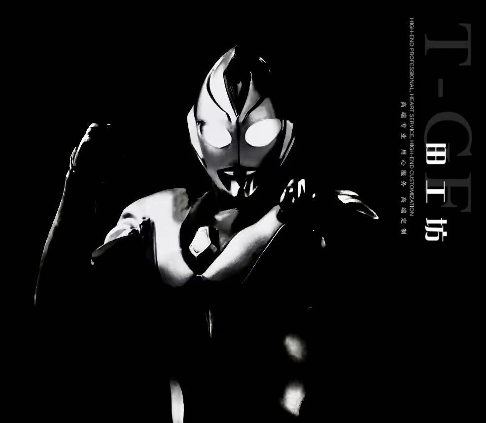 （手办）现货田工坊戴拿 带底座有替换手奥特曼 树脂翻模雕像