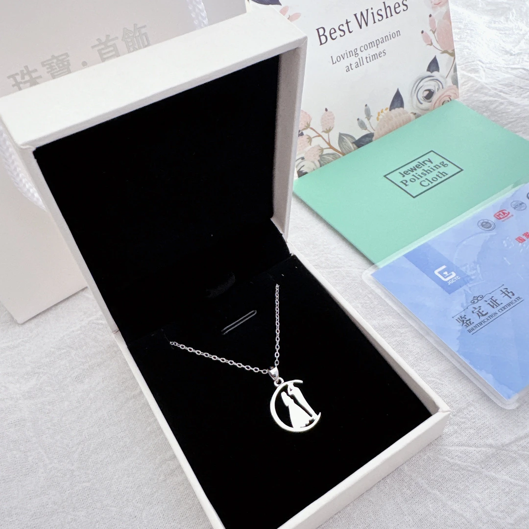 吊坠925银 军恋生日礼物送军嫂消嫂创意特色s925银军恋项链