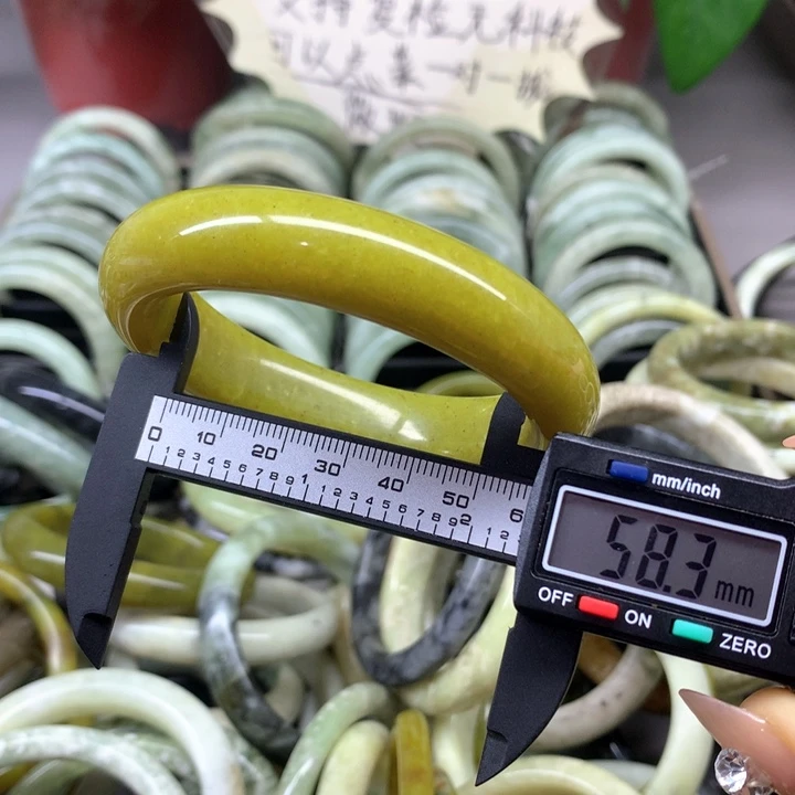 蛇纹石玉合金手镯16