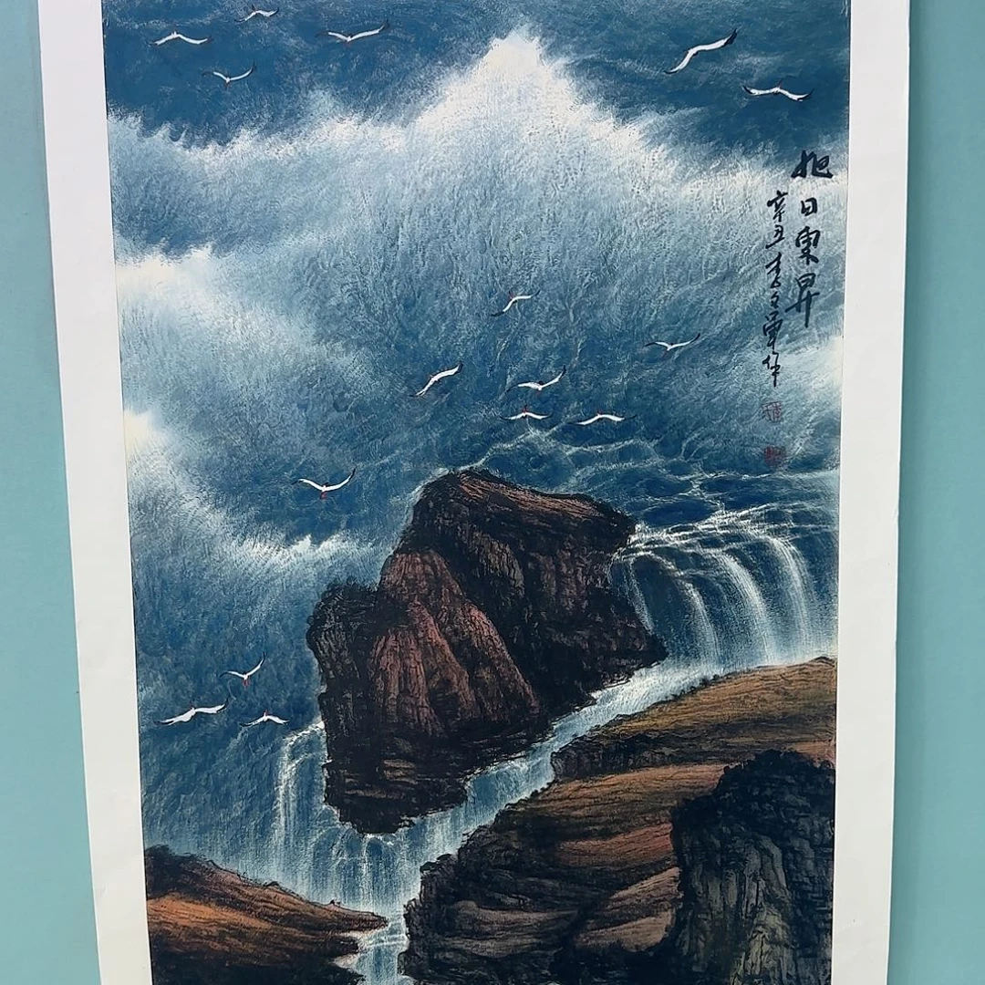 国画李文军教授书画甄选