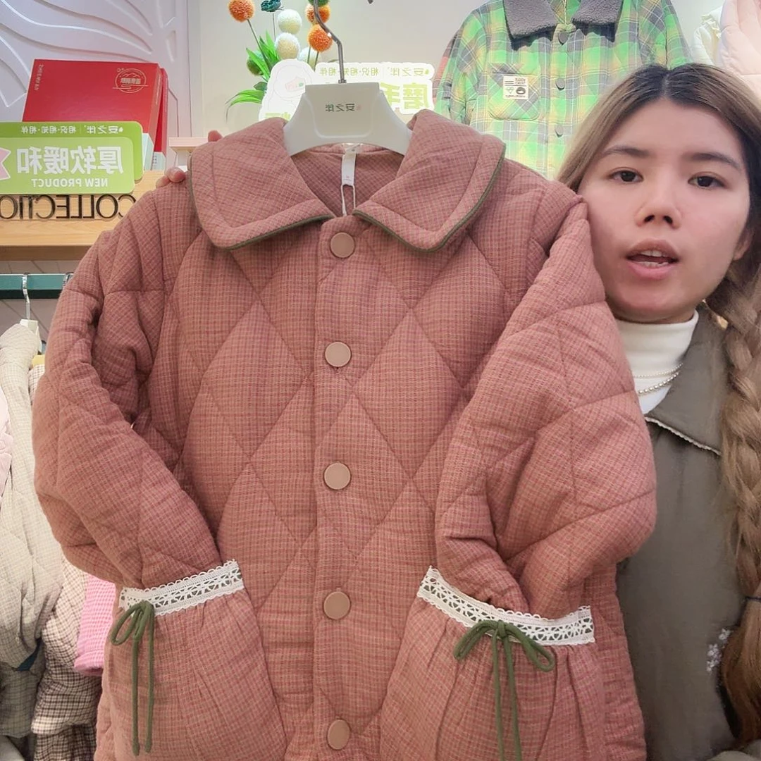 卡其色家居服2X L码