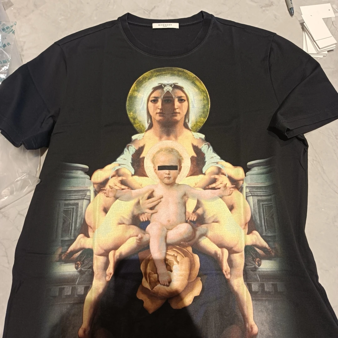 95新 Givenchy/纪梵希 Givenchy黑色T恤M/95新/NBY10522