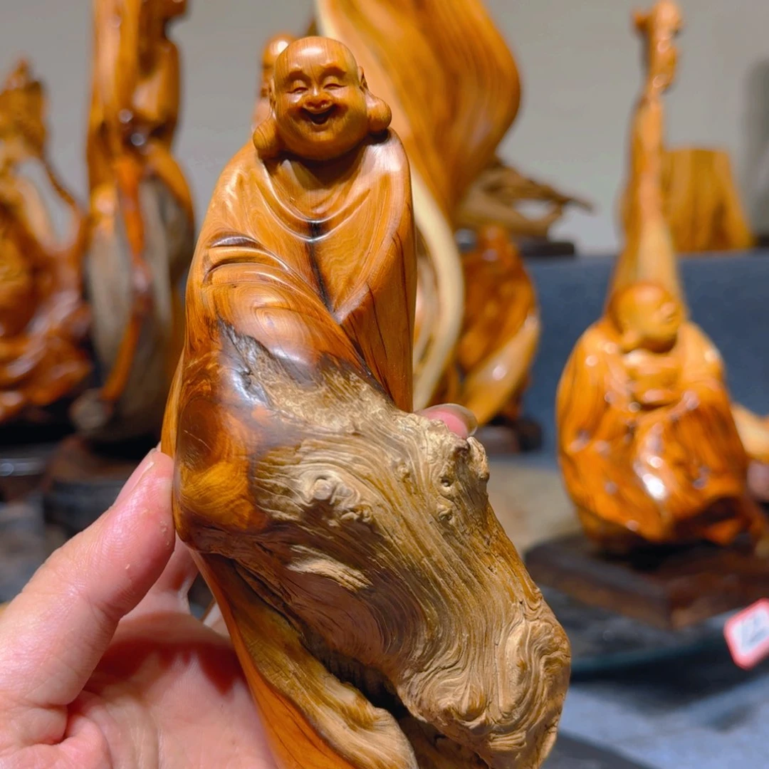 柏木（崖柏）崖柏手把件摆件