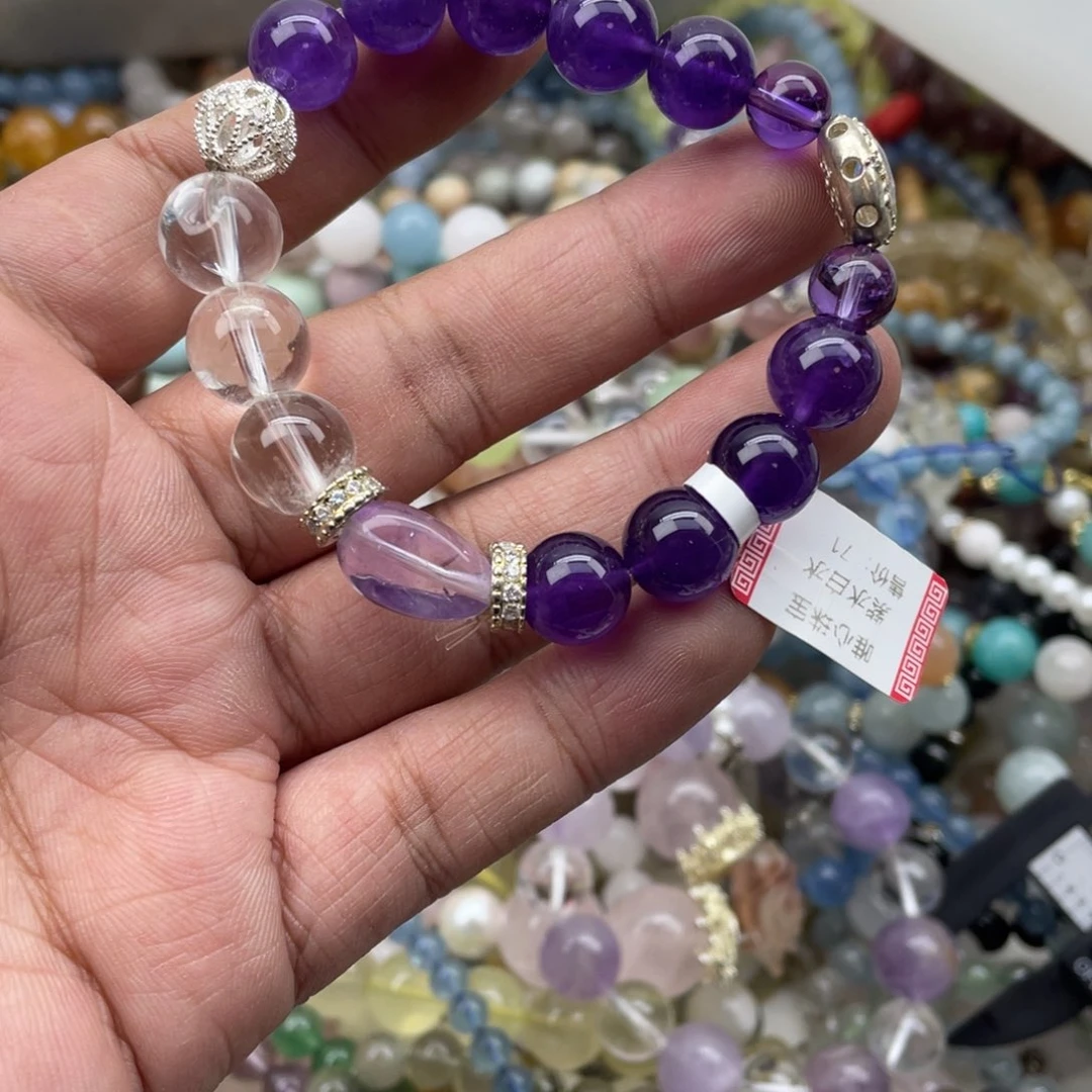 颈饰银S925镶嵌水晶