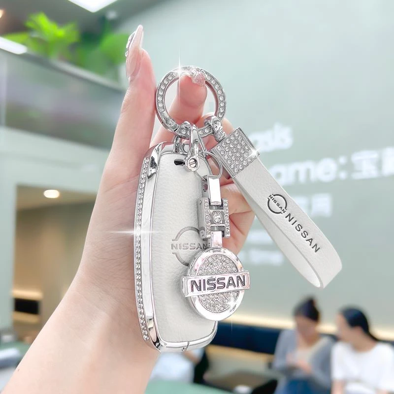 日产天籁钥匙套代轩逸尼桑奇骏逍客骐达艾睿雅探陆车壳真皮