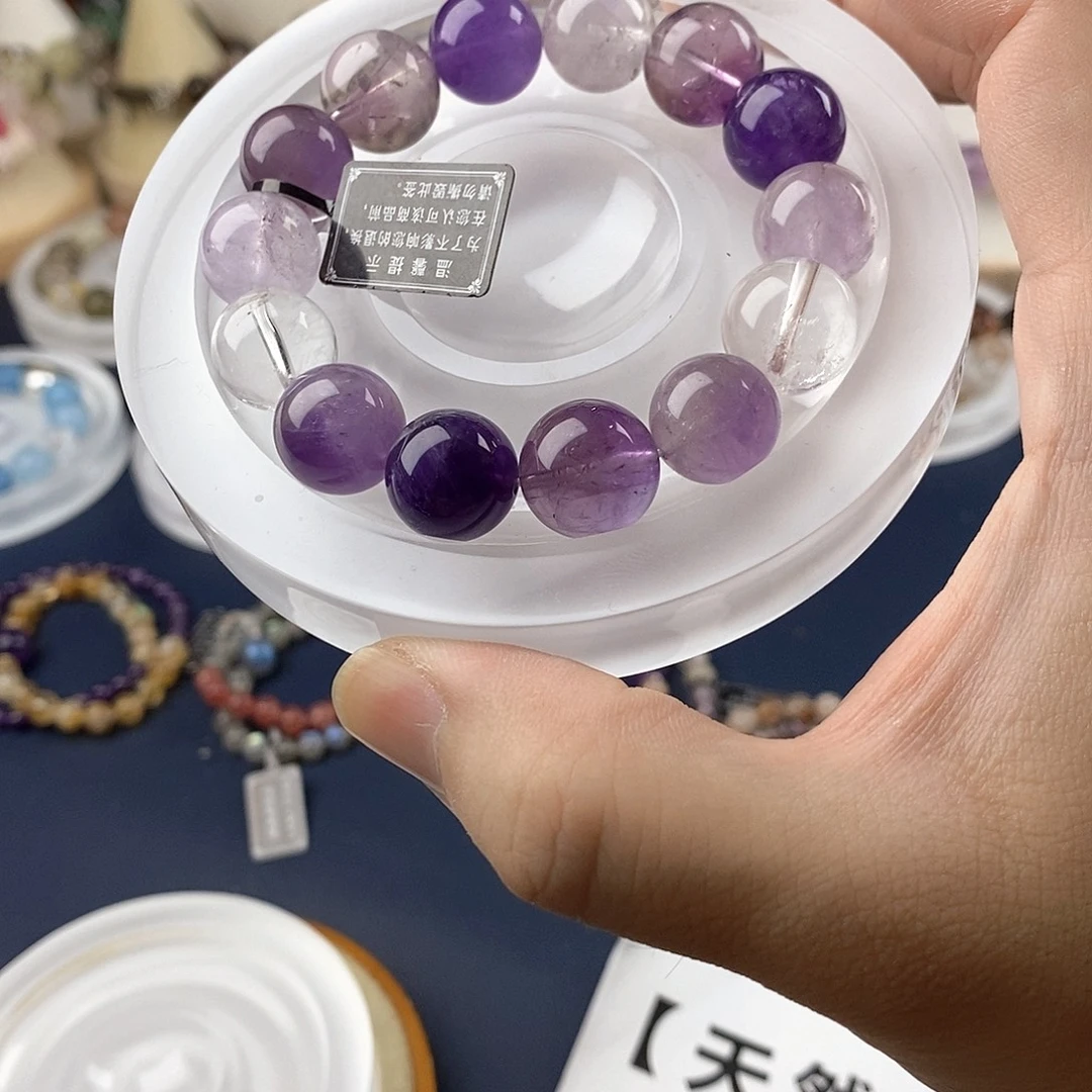 银S925镶嵌手链水晶