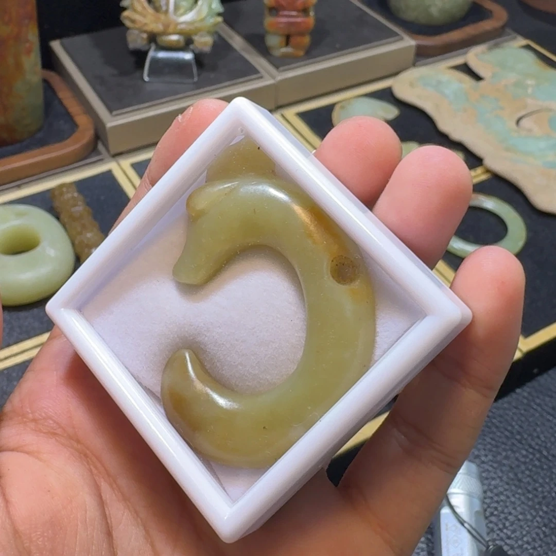 可***父玉玉摆件c龙器形件