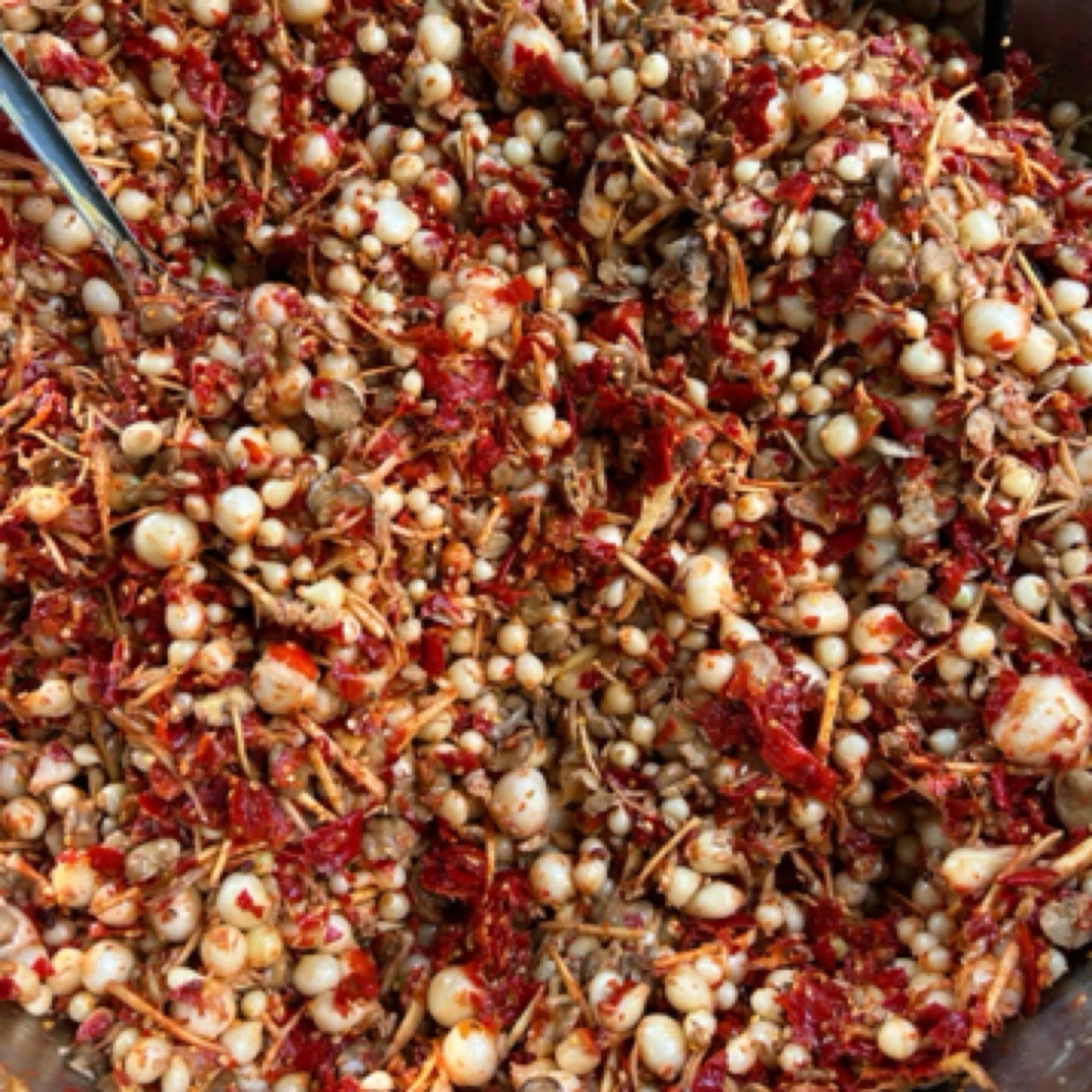 重庆石柱特产农家手工制作小蒜香辣十足下饭菜