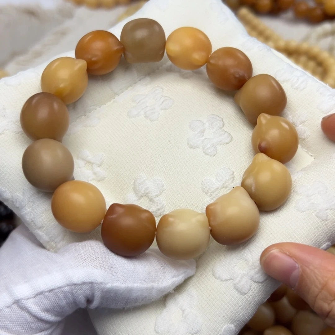 菩提根/象牙果吊坠19落地果低抛干磨猫头微瑕811