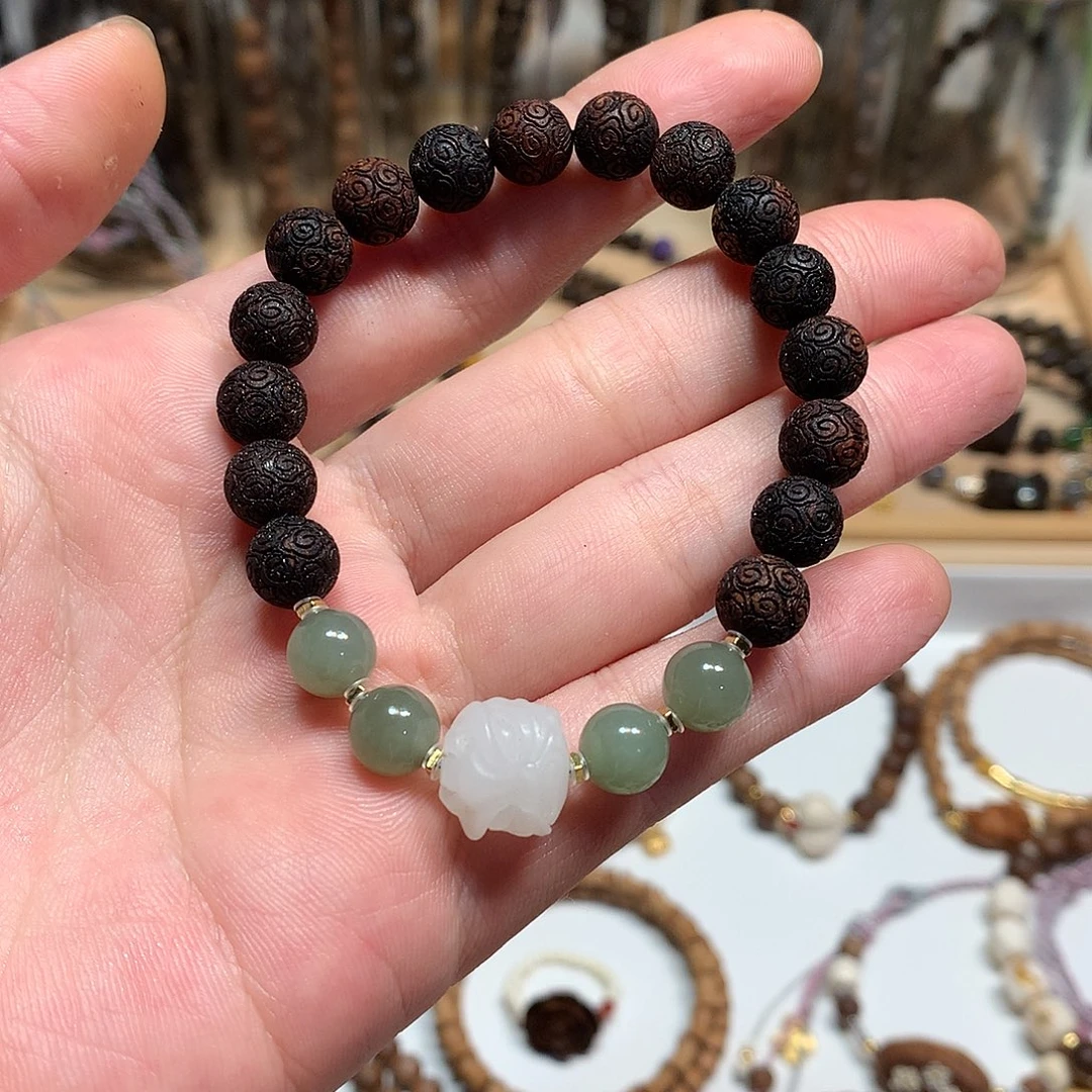 降真香手串/手链祥云单圈