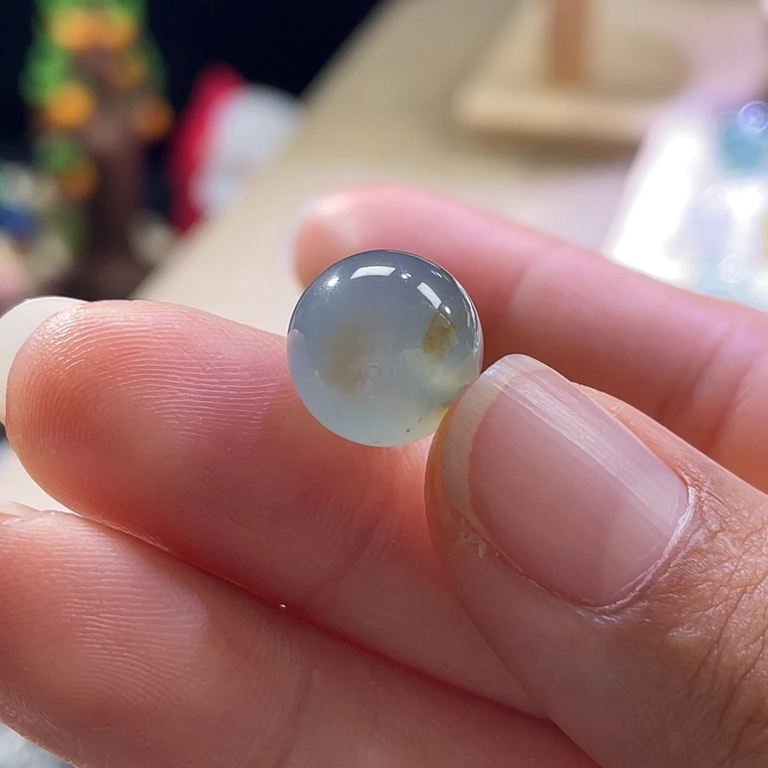 散珠翡翠展示勿拍缅甸翡翠a货卡11+蓝紫红翡