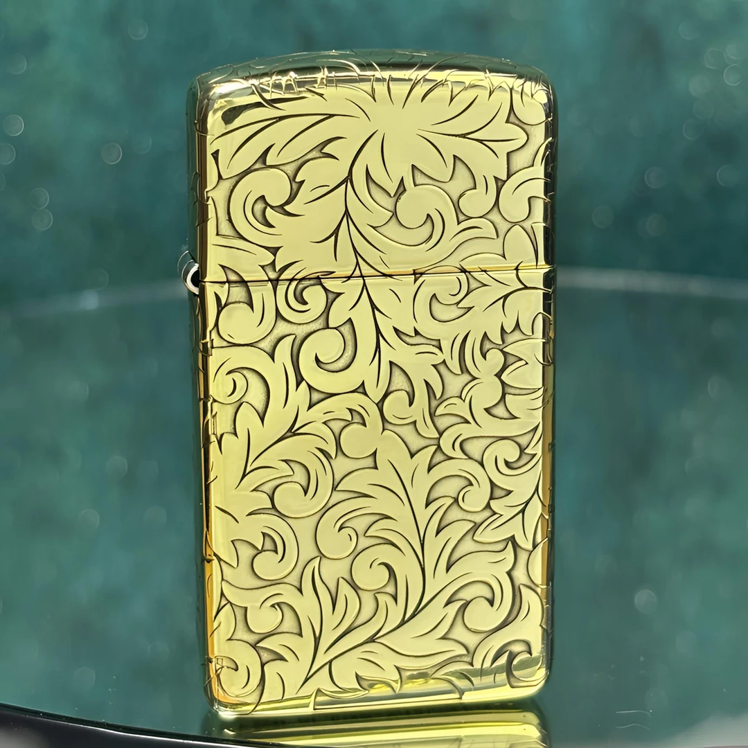 ZIPPO 打火机正品  1606黄铜唐草花  1503【大白专属】