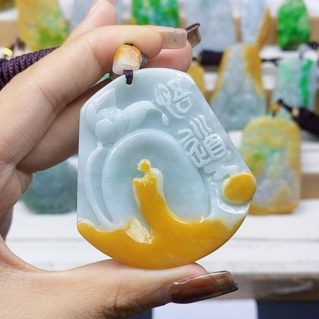 定制翡翠未镶嵌天然翡翠A货