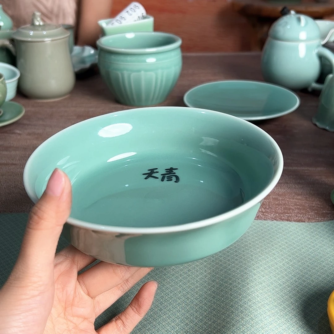 云间青瓷小米茶器龙泉
