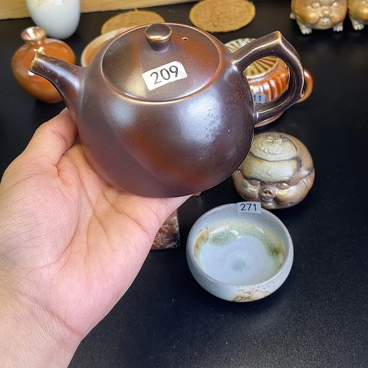 燃薪柴烧茶器精品壶