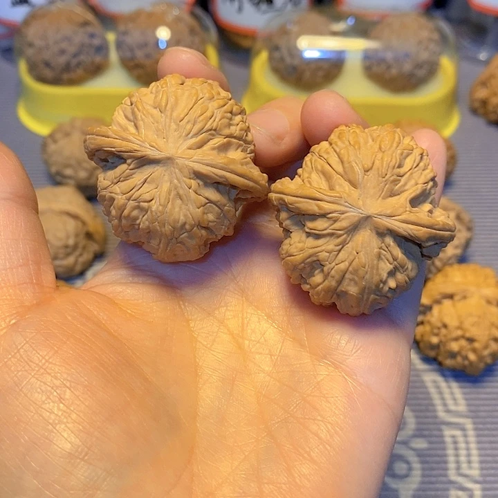 文玩核桃把件426磨盘41