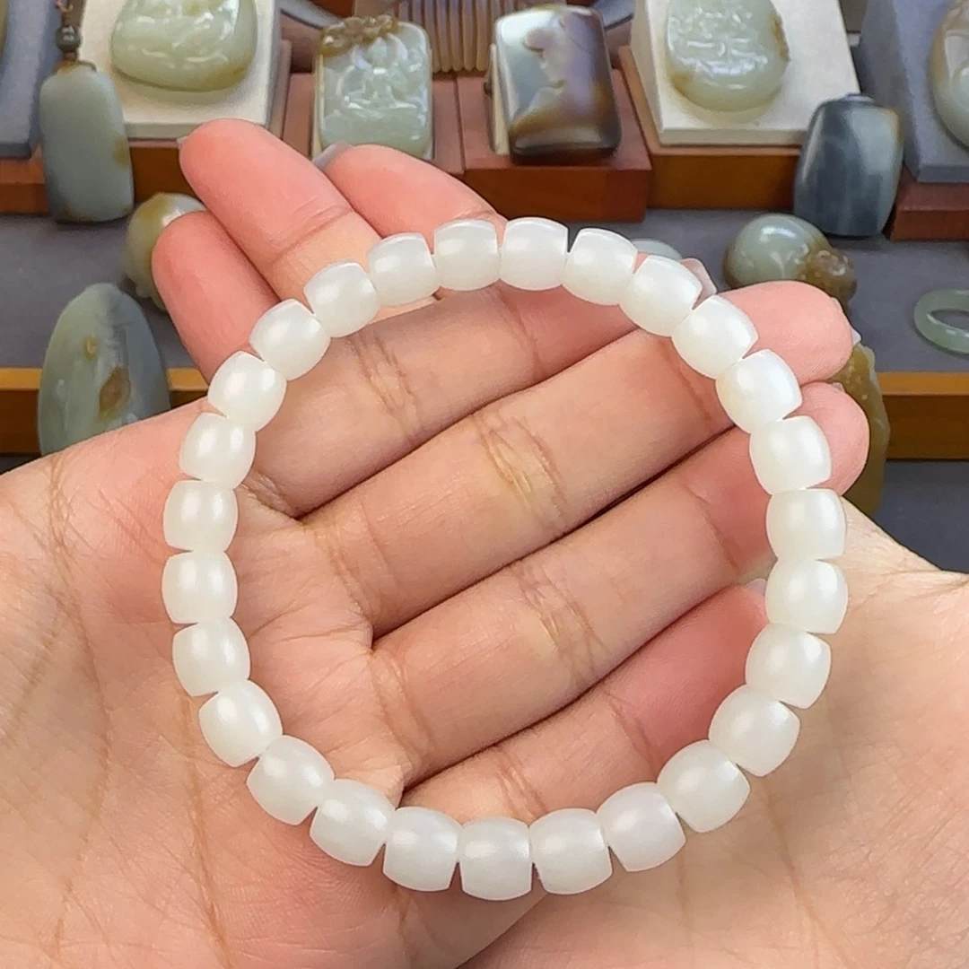 【闪购商品】和田玉手串未镶嵌哆**梦