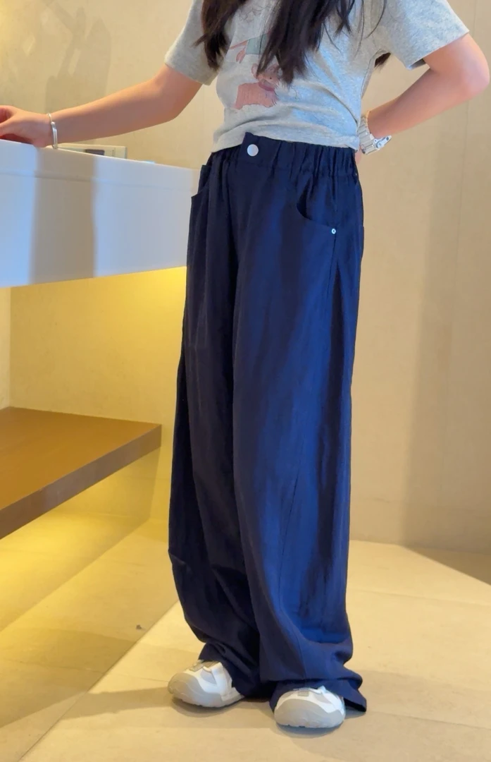 现货   2024夏季儿童宽松女童男童休闲裤21058