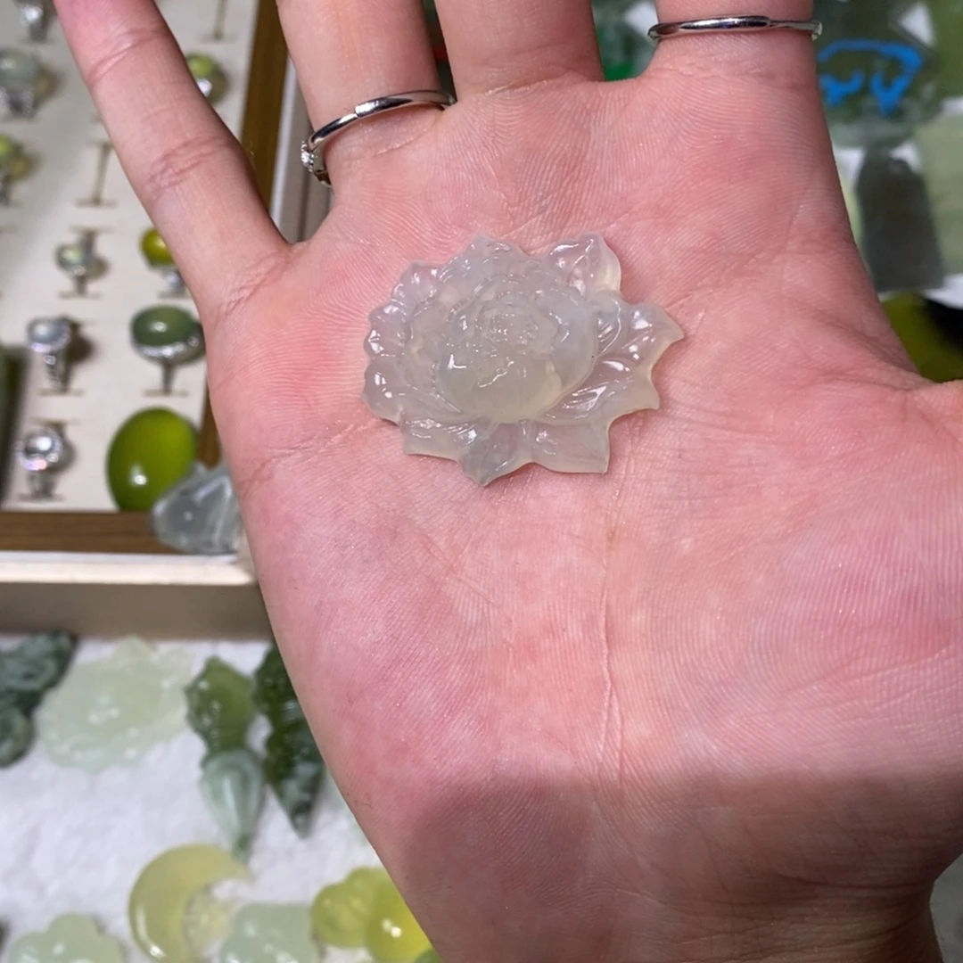 未镶嵌岫玉吊坠(不含链)