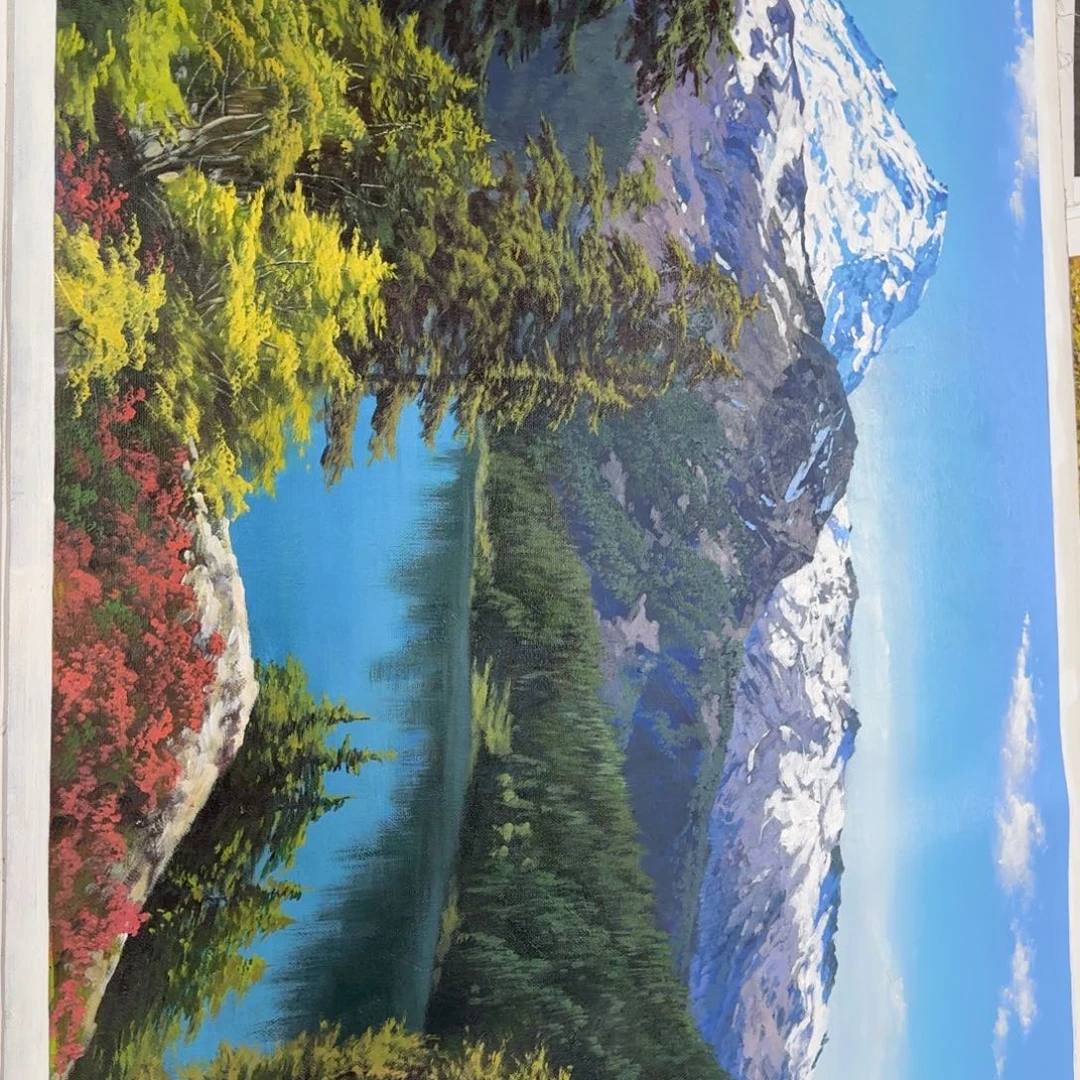 油画不知道为什么要这样