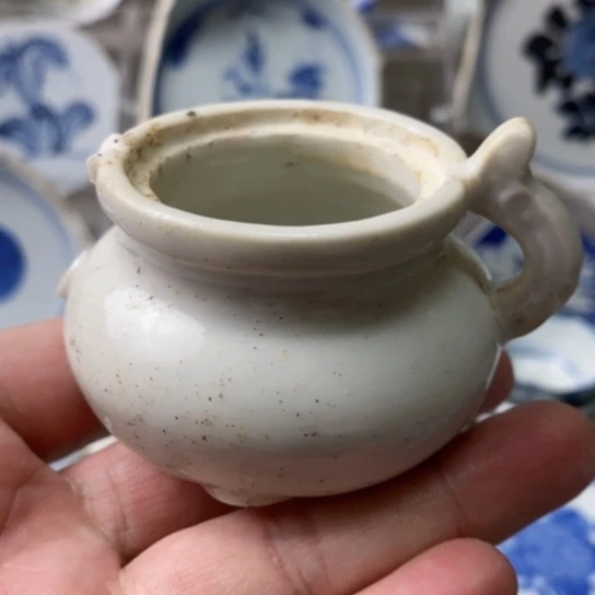 瓷片现代瓷器青花瓷片