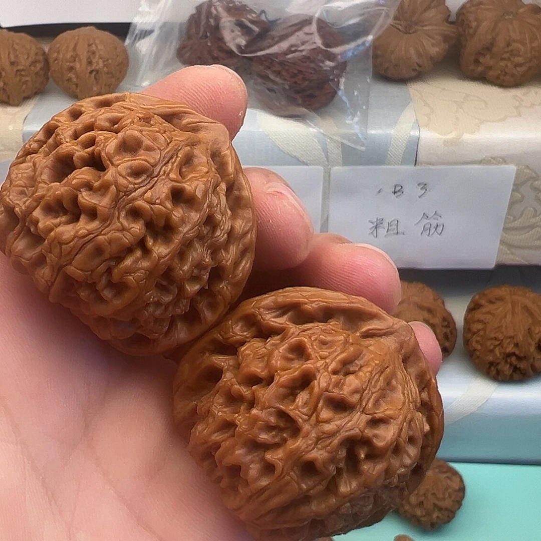 桃核把件全品精对水龙42