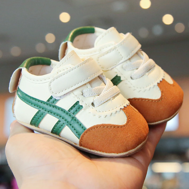 春季卡通学步鞋0-12个月男女宝宝软底防滑软胶底步前鞋休闲鞋