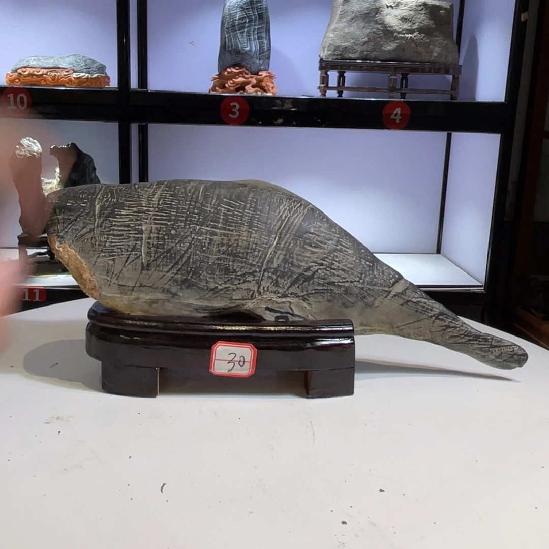 阿***n石材灵璧奇石文化