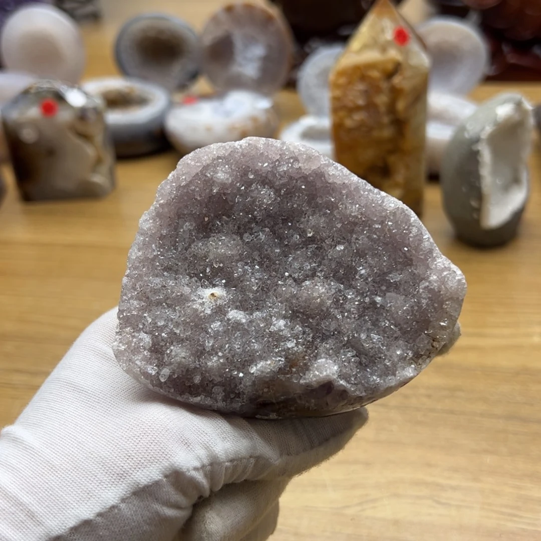 水晶水晶未镶嵌仙紫盘79