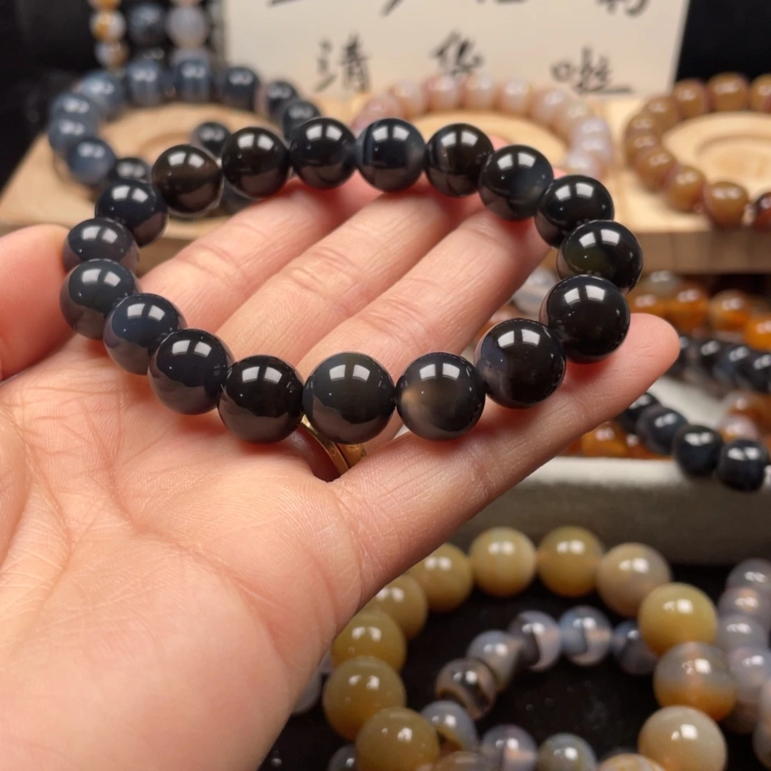 玛瑙/玉髓未镶嵌手链