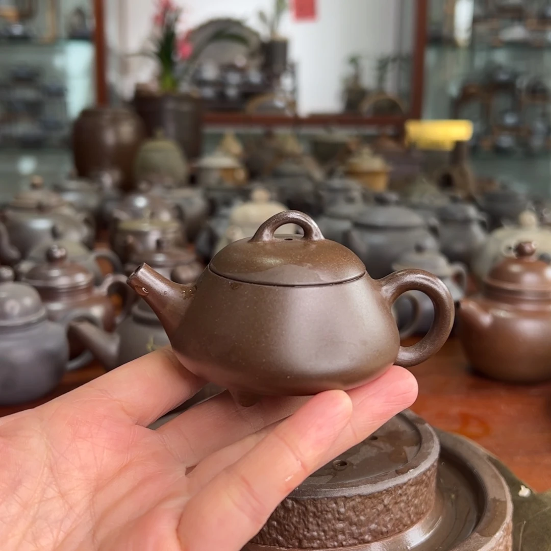 贵台龙窑柴烧茶壶A13