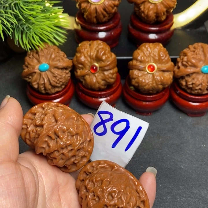 文玩核桃把件44宫灯891