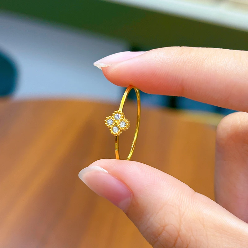 钛钢戒指 戒指女ins小众设计轻奢高级感精致简约气质指环