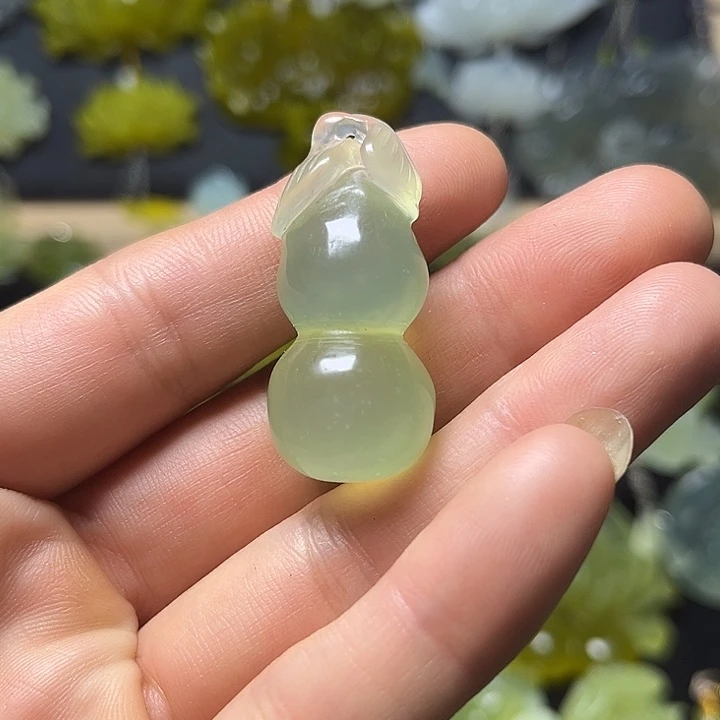 未镶嵌蛇纹石玉发饰