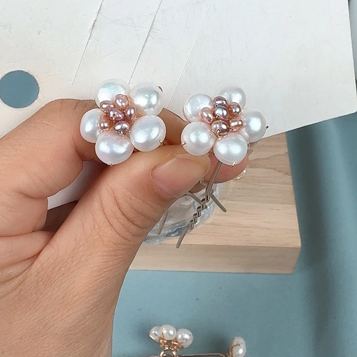 未镶嵌淡水珍珠发饰