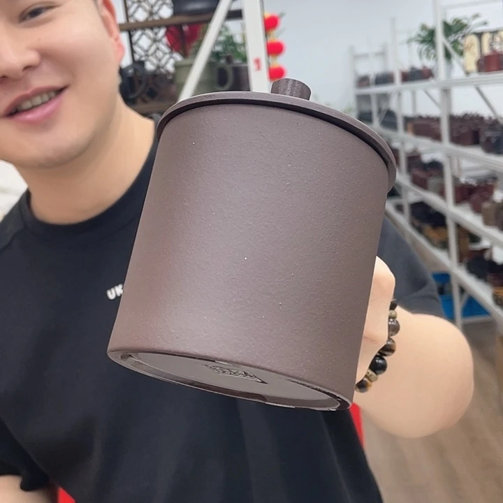 茶杯紫砂原矿紫砂