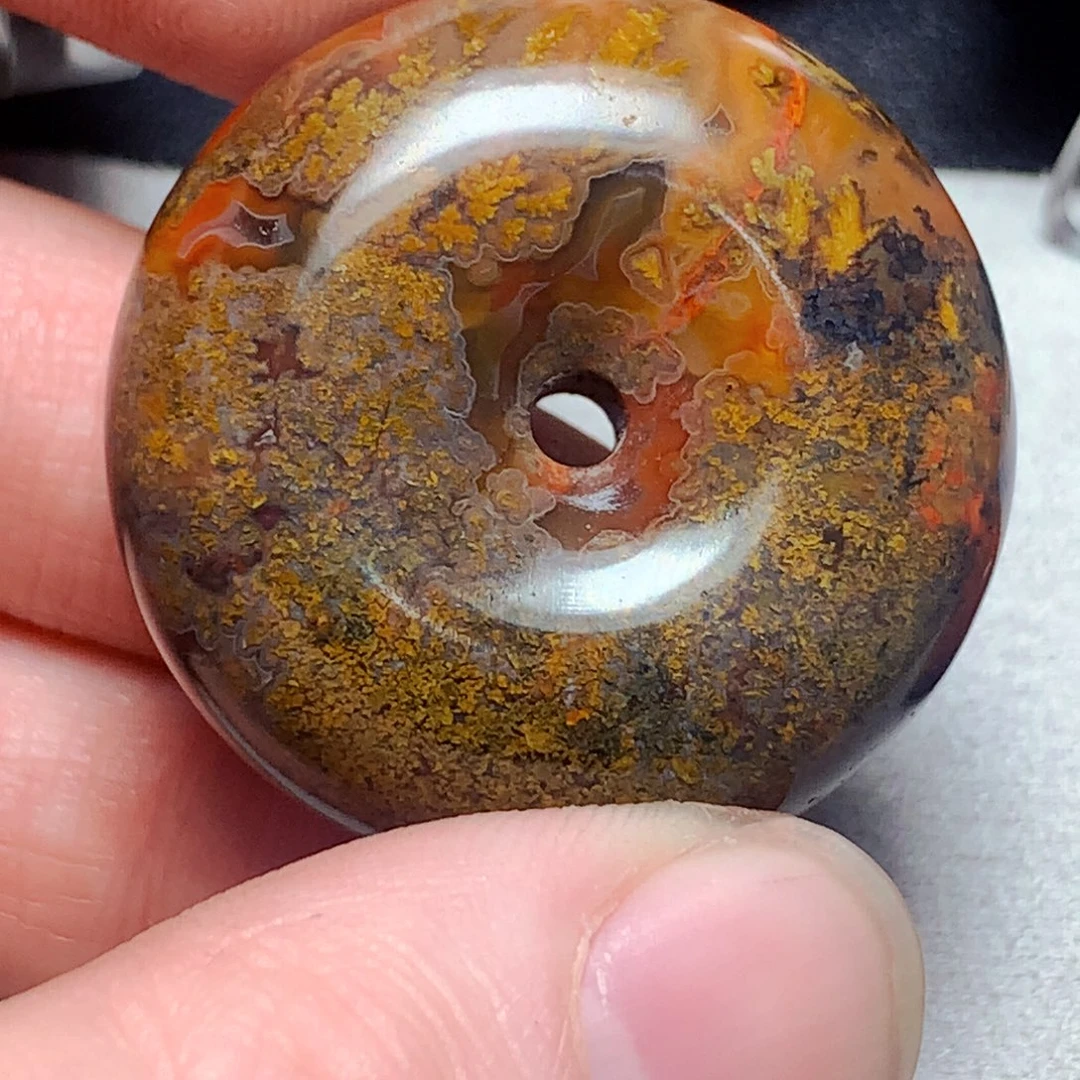 甜***九玛瑙/玉髓未镶嵌战国红