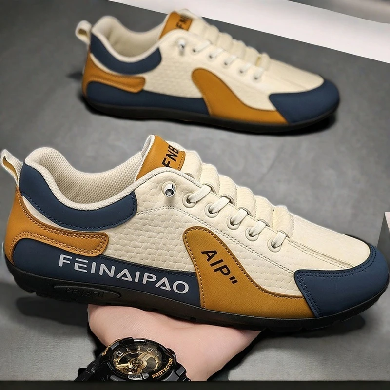 春季新款男鞋豆豆鞋男士开车鞋时尚休闲鞋