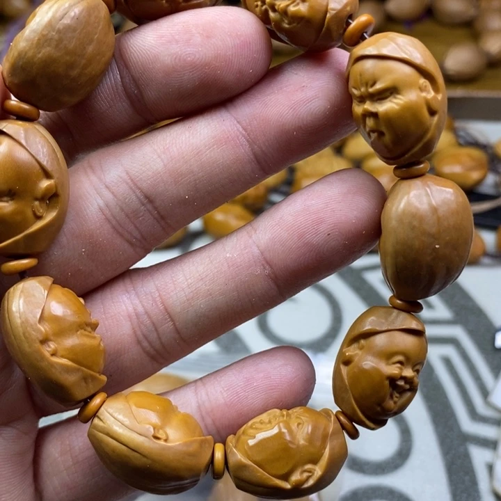 橄榄核手串/手链橄榄核雕工艺手串