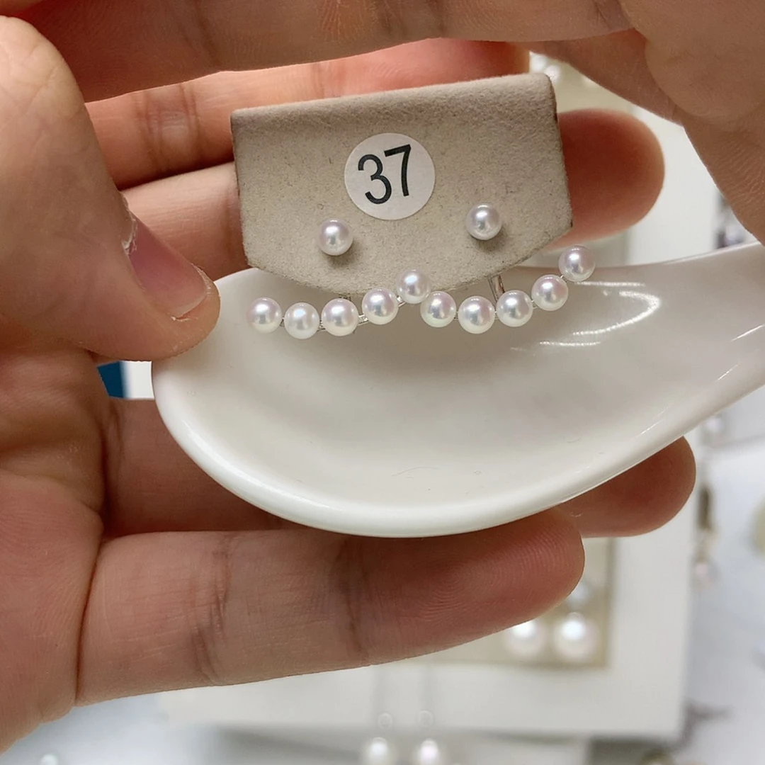 【闪购商品】淡水珍珠耳饰银S925镶嵌