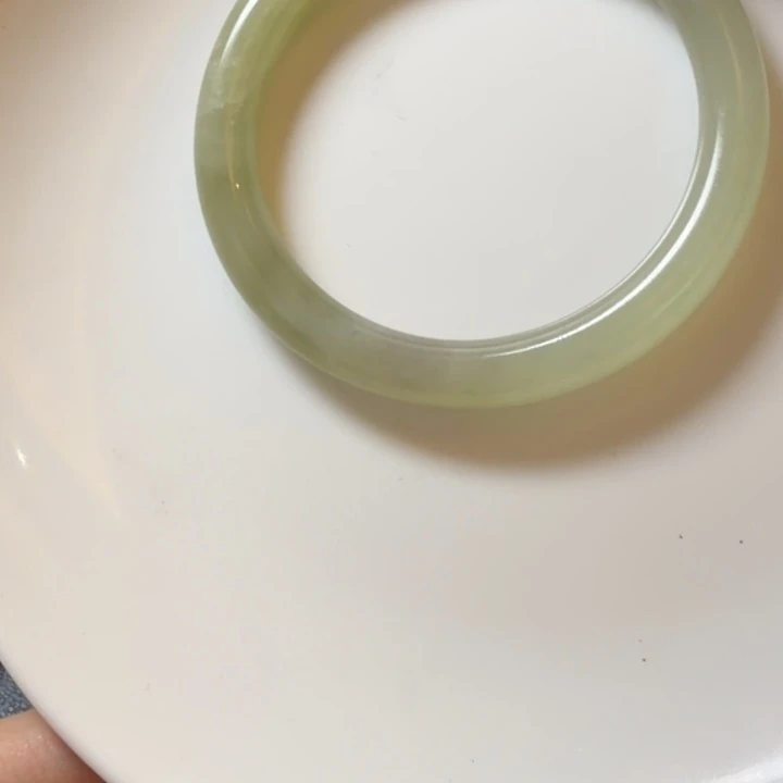 和田玉未镶嵌手链54.圈