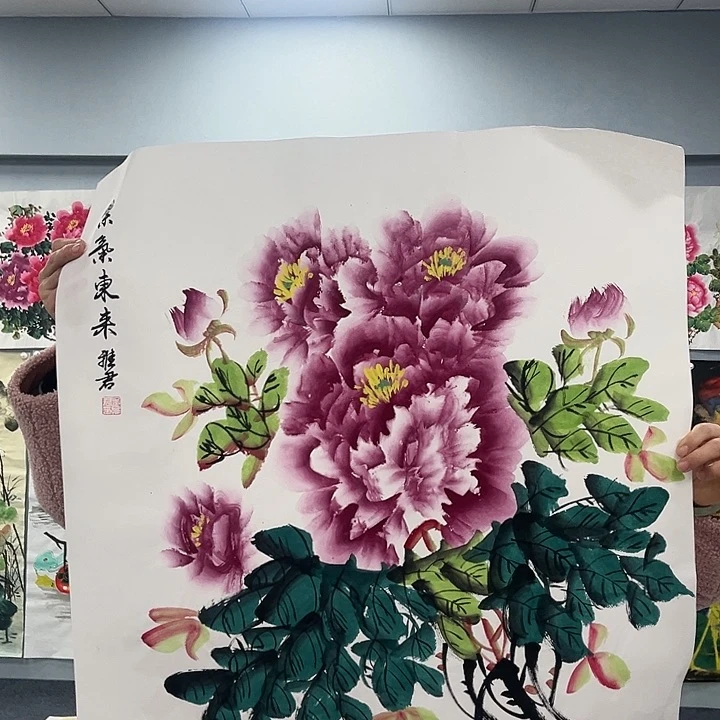 国画我是你的小可爱啊我的小可爱我的小