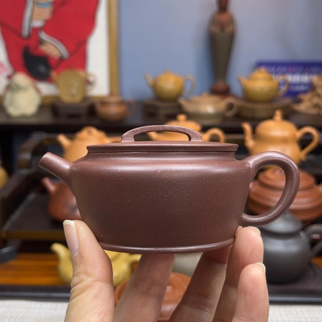 紫砂茶具半手工制作