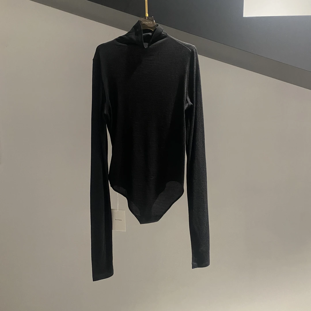 GIA FW23-BS003高领连裆衫