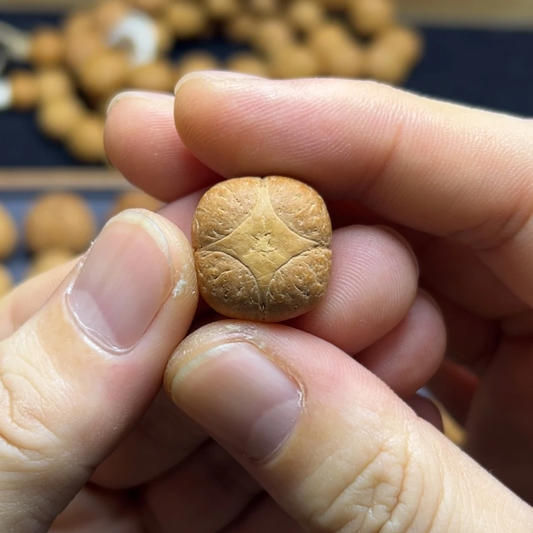 手串凤眼菩提19.7十字星麒麟眼