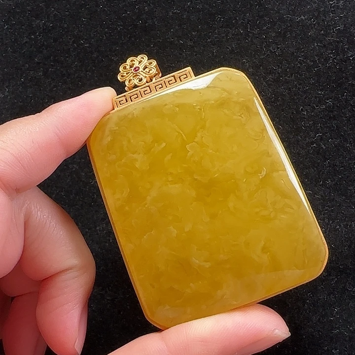 未镶嵌蜜蜡珠宝奇石微瑕