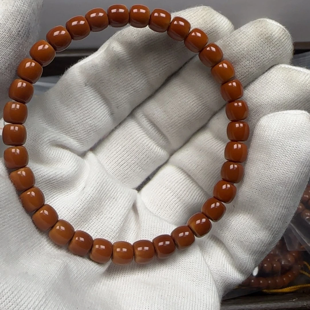 橄榄核手串老挝单圈极限弧福利6.6mm