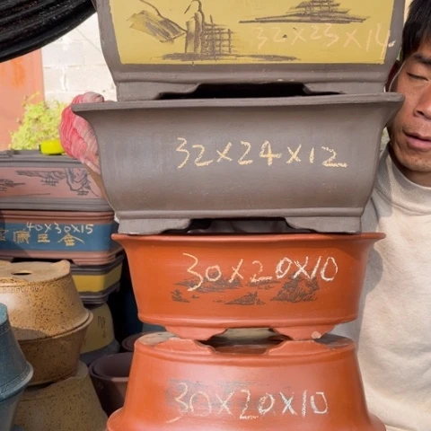 紫砂花盆特价包邮秒杀